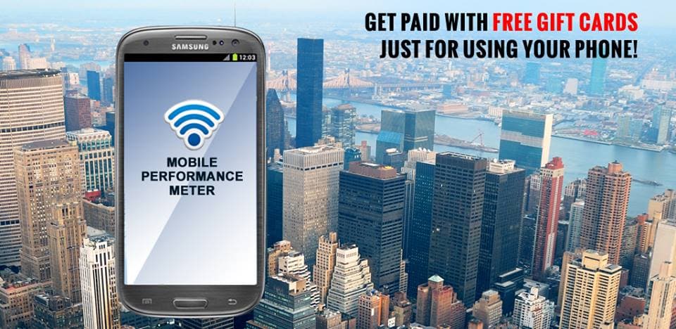Mobile Performance Meter services app logo