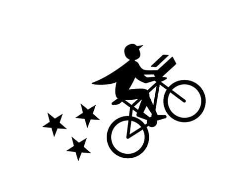 PostMates transportation app logo