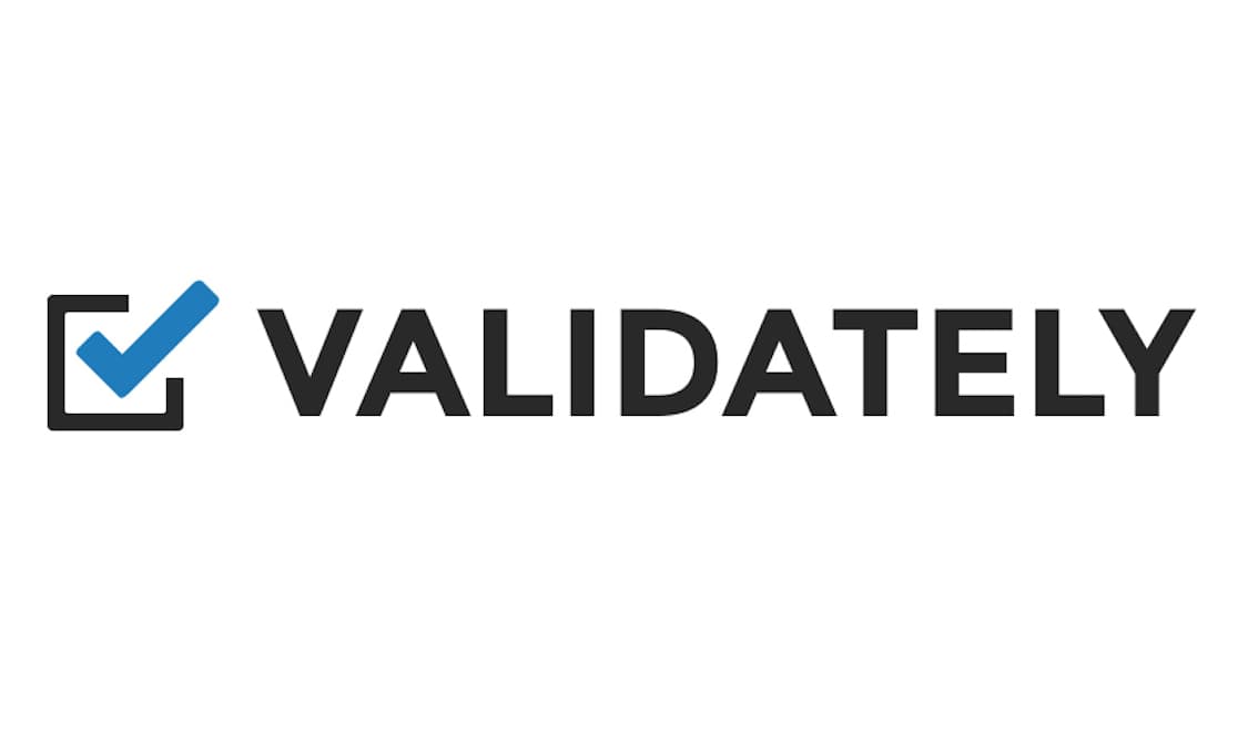 Validately services app logo